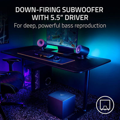 Razer Nommo V2 - Full-Range 2.1 Pc Gaming Speakers With Wired Subwoofer - Eu/Idn + Uk/My/Sg/Uae Packaging 3