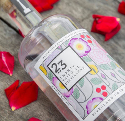 23RD STREET DISTILLERY 23街酒厂河岸玫瑰伏特加，700毫升 3