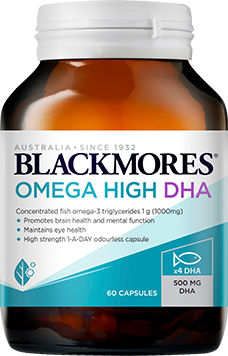 BLACKMORES OMEGA HIGH DHA 60S 1