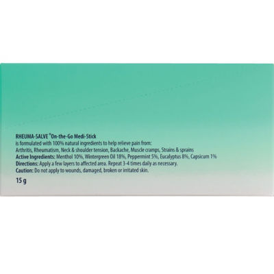 Heritage Gold Rheuma-Salve Medi-Stick 15ml x 6 4