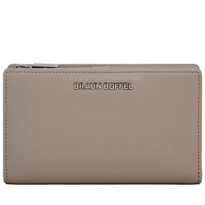 BRAUN BÜFFEL Braun Buffel Vera-A Bifold 3/4 Wallet with External Coin Compartment 1
