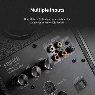 EDIFIER 漫步者书架R2000Db 蓝牙120W 7