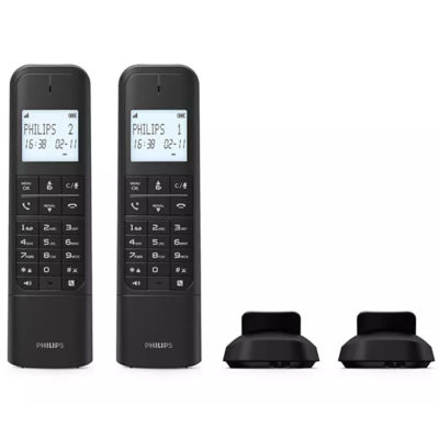 Philips Cordless Phone (Twin) Designline 3