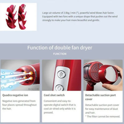 Koizumi Double Fan Monster Hair Dryer 3