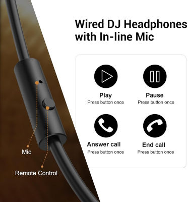 OneOdio Pro 10 Wired Over Ear Headphones 4