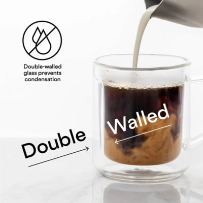 Corkcicle Mug Glass - Clear , 2 Pcs Box Set 4