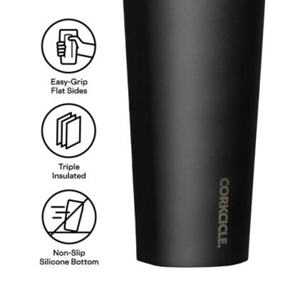 Corkcicle 24oz Cold Cup - Ceramic Slate , Insulated Tumbler With Straw 4