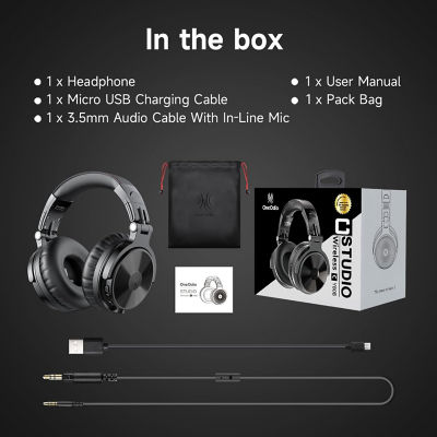 OneOdio Pro C Bluetooth Over Ear Headphones 8
