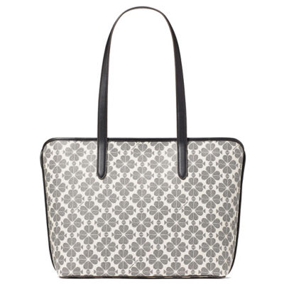 Buy KATE SPADE Spade Flower PVC Tote Black Multi KG086 Online in