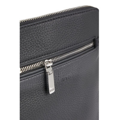 Buy Embossed-logo envelope bag in Italian leather Online in