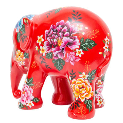 Kashkha Elephant Peony Lover - 15CM 3