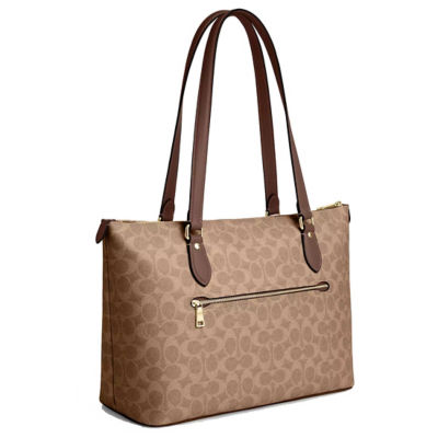 Coach tan tote bag online