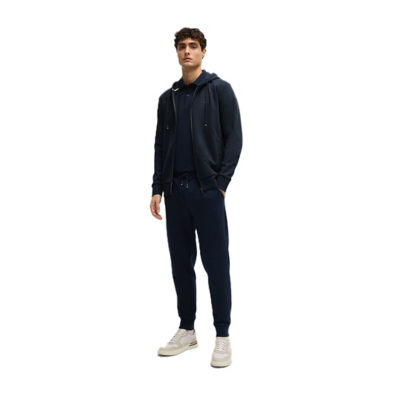 BOSS Printed-Logo Zip-Up Hoodie In Cotton Terry 2