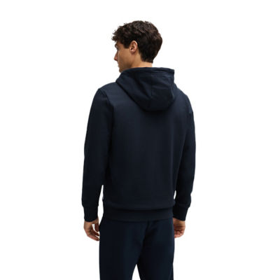 BOSS Printed-Logo Zip-Up Hoodie In Cotton Terry 5
