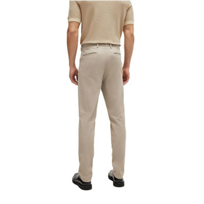 BOSS Tapered-Fit Chinos In A Cotton Blend 6