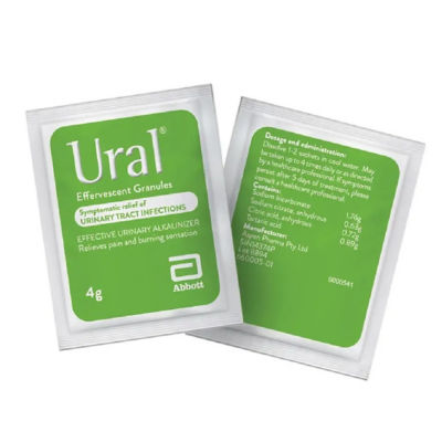 ABBOTT URAL EFFERVESCENT GRANULES 4G 3