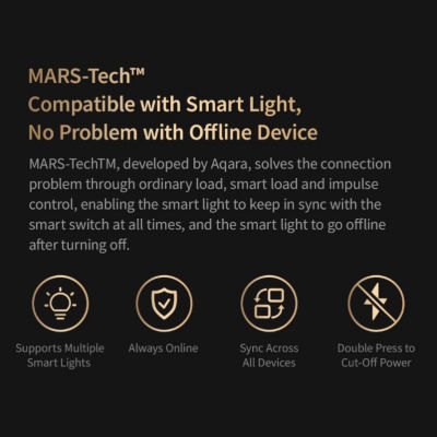 AQARA Smart Wall Switch Z1 Pro - Triple Rocker 3