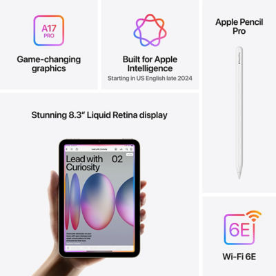 Apple iPad mini (A17 Pro) : Wi-Fi 6