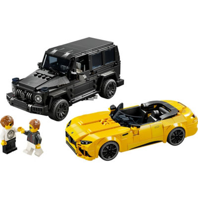 LEGO 乐高 76924 Mercedes-AMG G 63 与 Mercedes-AMG SL 63 3