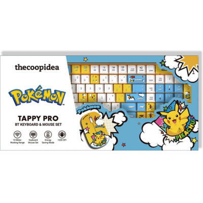 thecoopidea Pokémon Tappy Pro Wireless Keyboard and Mouse Set 5