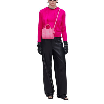 Buy MARC JACOBS The Leather Mini Tote Bag Petal Pink H053L01RE22