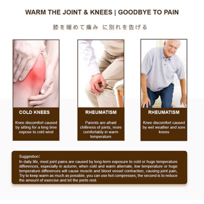 IRIS OHYAMA [Bundle] 2 x IRIS Ohyama Heat Pad for Knee Joint, WNKK-6HH 3