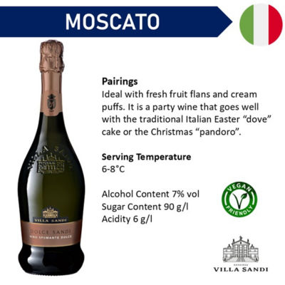 Villa Sandi Dolce Sandi Moscato Sweet Wine 4