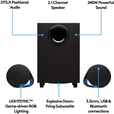 Buy LOGITECH G560 LIGHTSYNC RGB PC GAMING SPEAKERS Online in