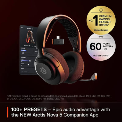 Buy Steelseries Artctis Nova 5 Wireless Gaming Headset Online in