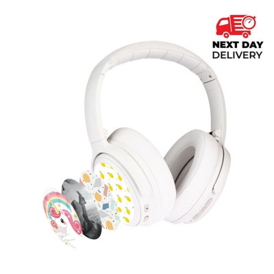 Buddyphones Cosmos Fun Hybrid Anc Headphone With Stickers 1