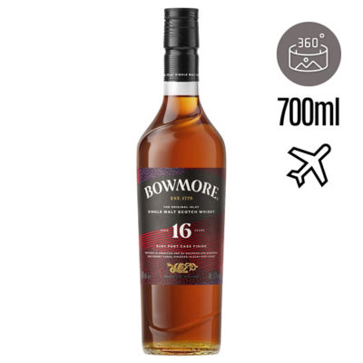Buy Bowmore 16 YO 700ml Ruby Port Cask Finish 43% Online in