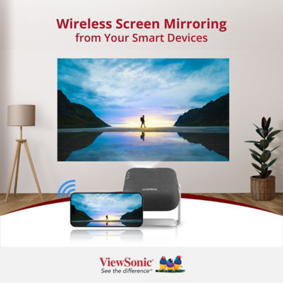 Viewsonic M1X Smart LED Portable Projector 3