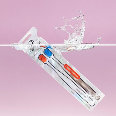 Nordics Adult Premium Toothbrush Silk 12000 Ultra Soft Filaments 2pcs 5
