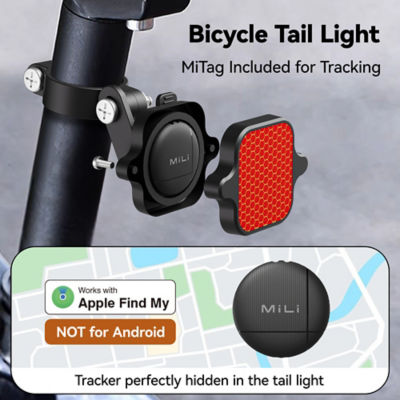Mili LiTag with Bicycle Tail Light 4