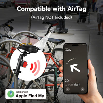 Mili LiTag with Bicycle Tail Light 5