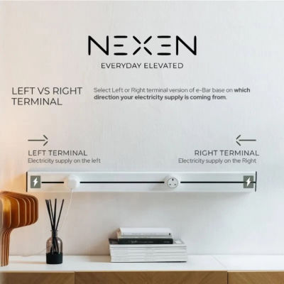 NEXEN SLIM Surface Power Track - Gunmetal Grey (100cm) 3