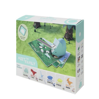 Halftoys HDP001 拼图和书籍套装 三角龙 2