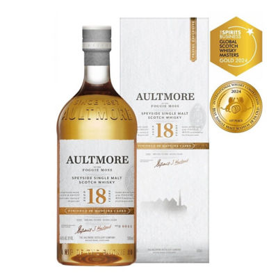AULTMORE 18 YEAR OLD MADEIRA 500ML 46%
