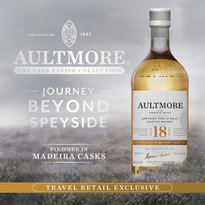 Buy AULTMORE 18 YEAR OLD MADEIRA 500ML 46% Online in Singapore