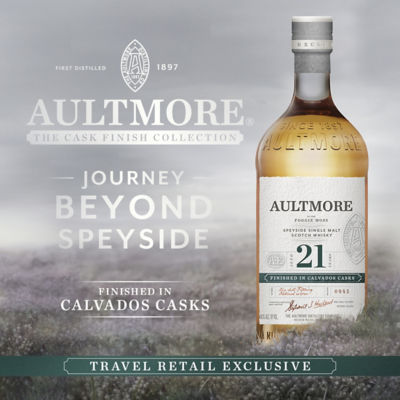 AULTMORE 欧摩12年单一麦芽威士忌 500ML 46% 3