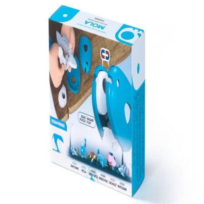 Halftoys HOP002 PUZZLE & BOOK SET OCEAN MOLA 2