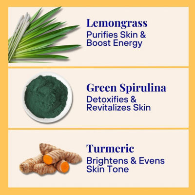 The Powder Shampoo Energising Body Foam Wash Lemongrass & Turmeric 50g / 1.76oz 4