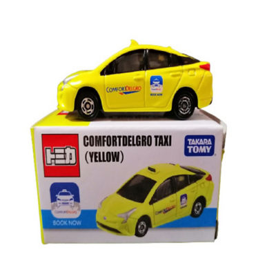 Buy Tomica Toyota Prius Comfort Singapore Taxi (Yellow) Online in ...