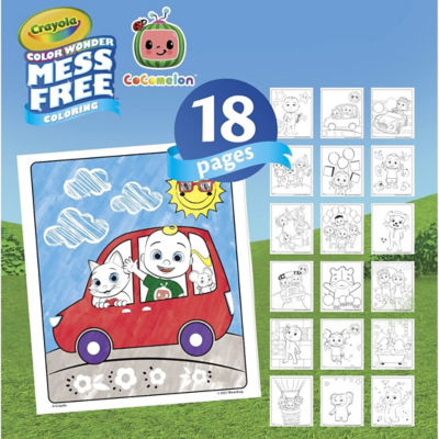 CRAYOLA Color Wonder Mess Free Coloring Cocomelon 4