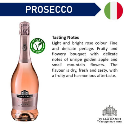 Villa Sandi IL Fresco Rose Sparkling Wine 3