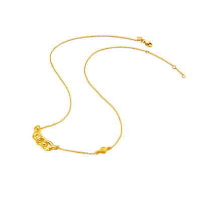 Chow Tai Fook 周大福999足金项链 - 蛇年生肖 R34606 2