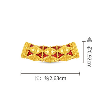 Chow Tai Fook 周大福故宫系列999足金吊坠 - 锦绣繁花 R35558 4