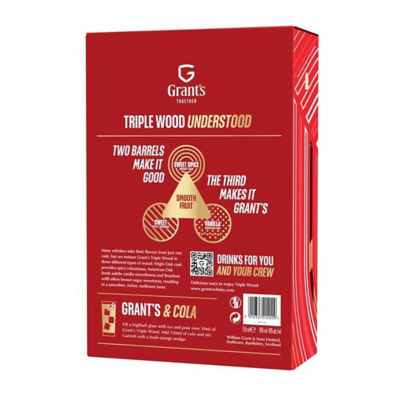 GRANT'S TRIPLE WOOD TWIN PACK 2 X 1000ML 2