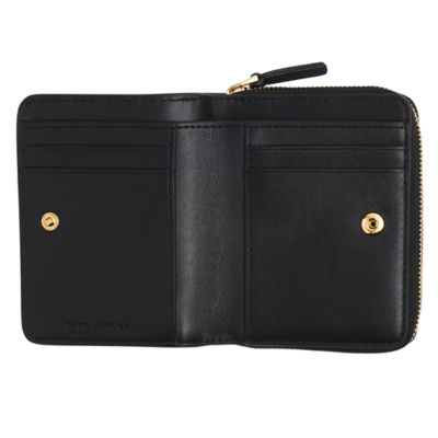 Buy MARC JACOBS THE MINI COMPACT WALLET - BLACK Online in