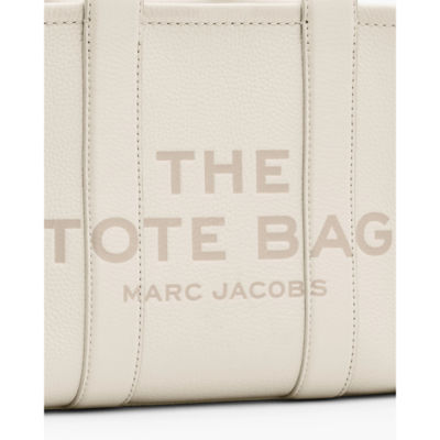 MARC JACOBS THE SMALL TOTE - COTTON/SILVER 3